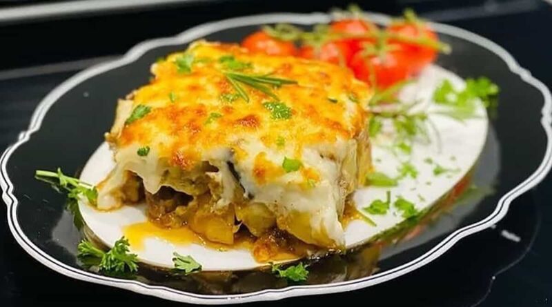 کباب مجاری با سس بشامل؛ یک غذای متفاوت و خوشمزه برای ناهار